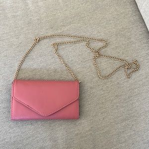 Pink wallet/clutch